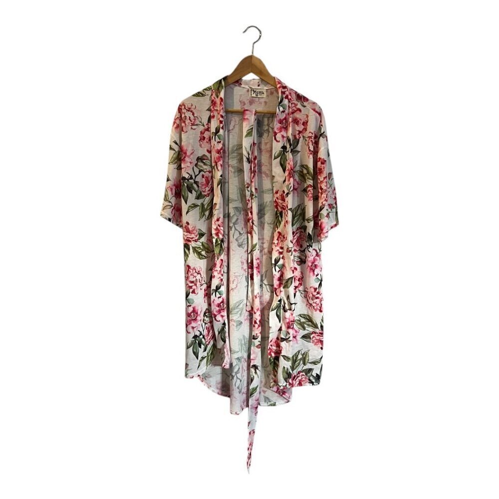 Show Me Your Mumu Brie Robe, Garden of Blooms One Size Floral - Picture 2 of 5